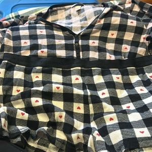 Victoria’s Secret flannel pajama set
